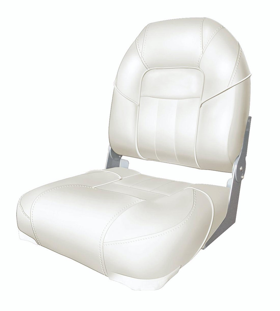 Premium Centurion Boat Seat – White Style - 4Boats