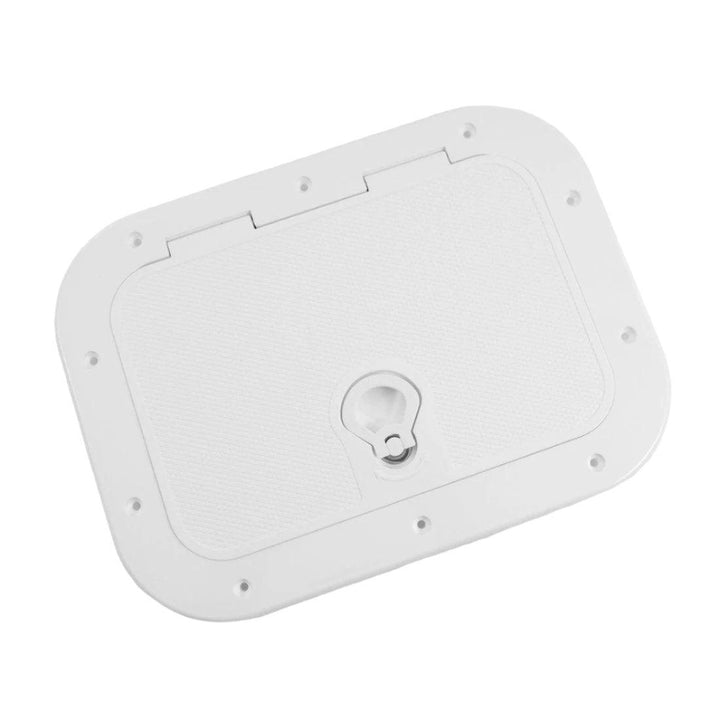 MidMarine premium deck inspection hatch featuring a durable, white surface for easy access and inspection
