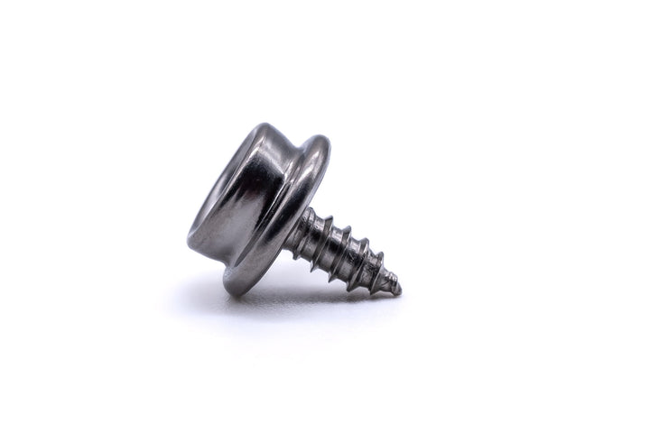 Press snap fastener SCREW STUD 3/8" short thread 304 Stainless steel