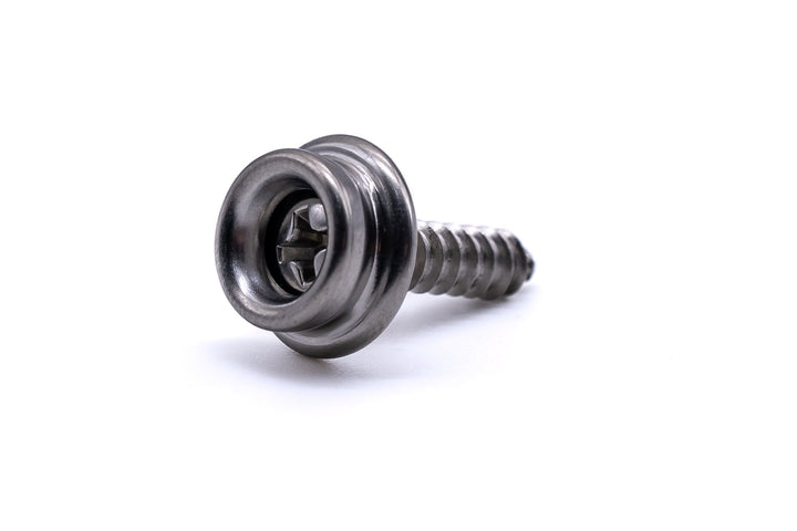 Durable DOT press snap fastener STUD 5/8" screw thread for boat canopy covers brass nickel plated