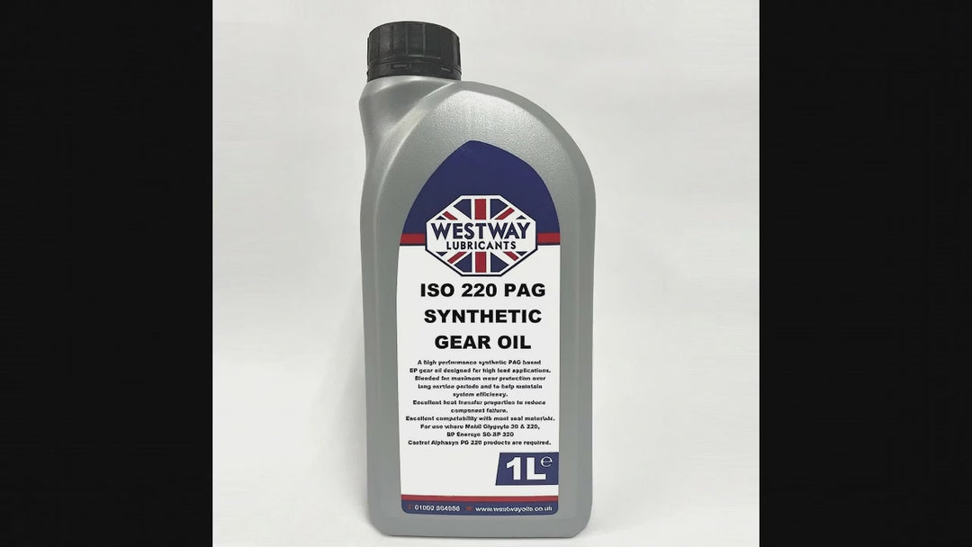 Synthetic Industrial Gear Oil 220 PAG