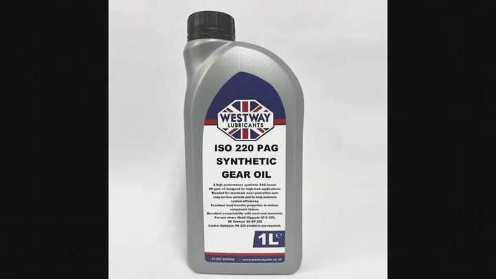 Synthetic Industrial Gear Oil 220 PAG