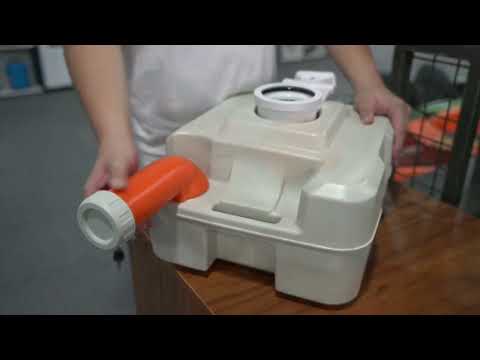Seaflo 20L Portable Toilet PT2002 Marine Boat RV Caravan Camping Piston Pump