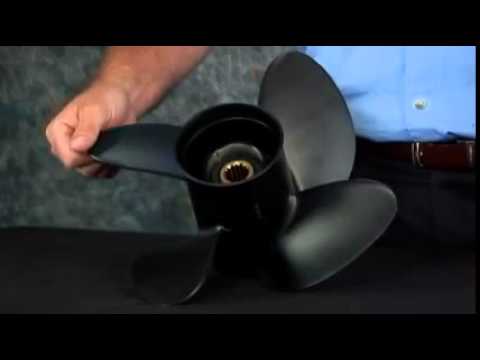SOLAS 10 x 5 4-Blade High Thrust Propeller Yamaha 9.9-20hp Honda 8-20hp 8 Spline