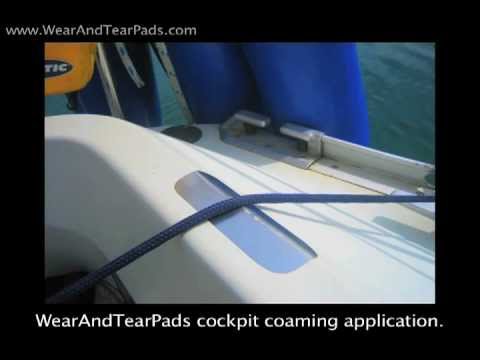 Wear Stainless Steel Anti-Chafe Pads 5 × 15 cm (2 × 6) | 4Boats