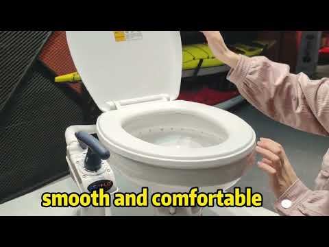 Seaflo Manual Marine Toilet Compact SFMTM-01 Jabsco 29090-3000 Replacement