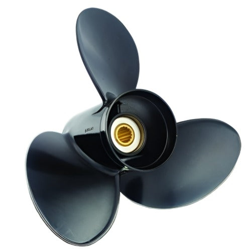 Propeller Solas 3 Blade Aluminum C series with Rubex hub for Honda Outboards - 4Boats