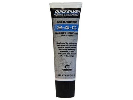 Quicksilver 2-4-C marine lubricant with Teflon 227g, Part Number 92-8M0121966 - 4Boats