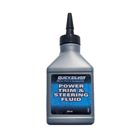 Quicksilver Power Trim and Steering Fluid 240ml - 4Boats