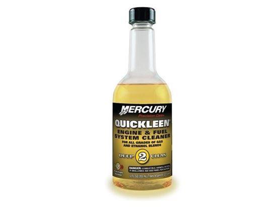 Quicksilver Quickleen engine and fuel system cleaner, Part Number 92-8M0079744 - 4Boats