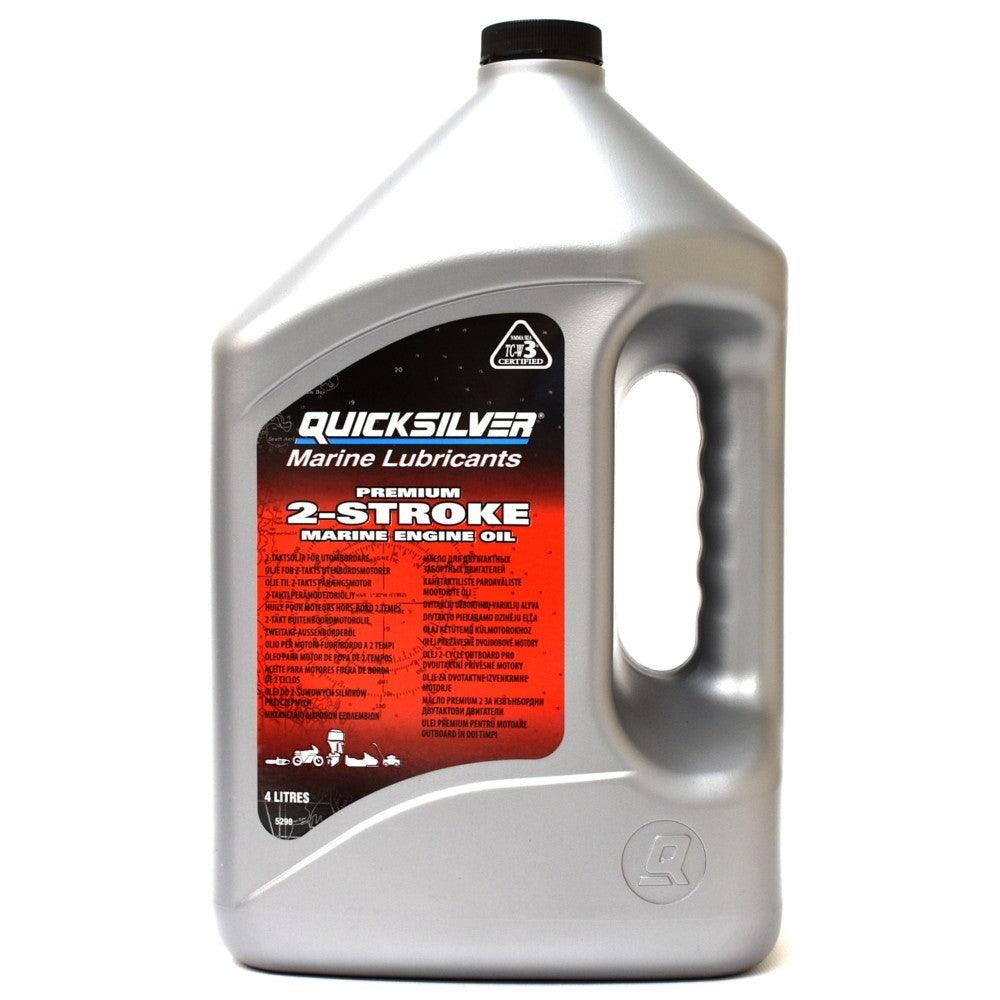 Quicksilver TC-W3 Premium 2 Stroke Engine Oil 4L - 4Boats