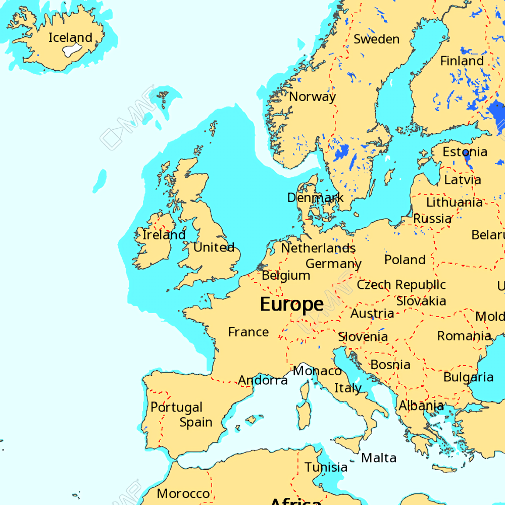 Raymarine C Map Essentials Chart EU - 4Boats