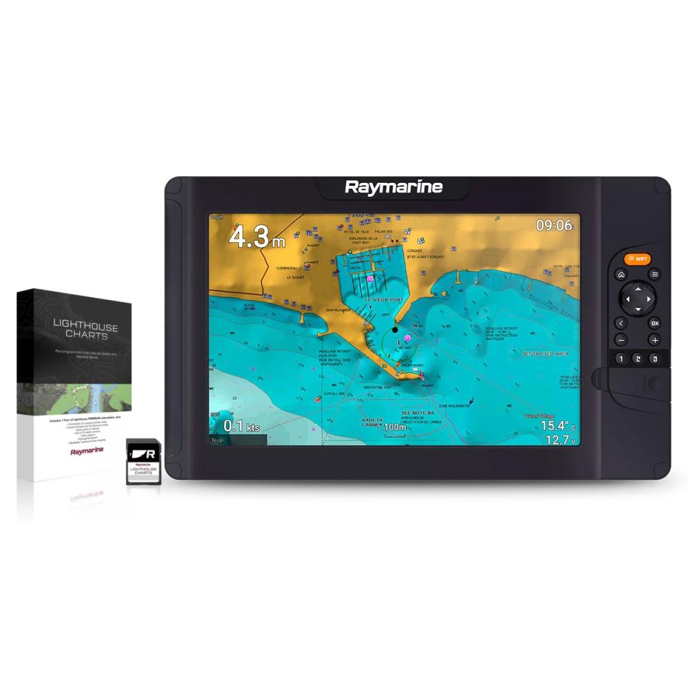 Raymarine Element 12S Display & Western European Lighthouse Chart - 4Boats