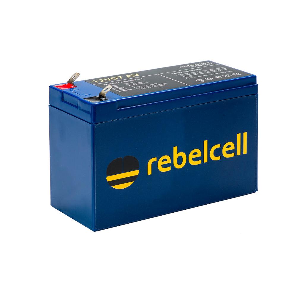 Rebelcell 12V07 AV Li-ion Battery - 12V 7A 87Wh - 4Boats