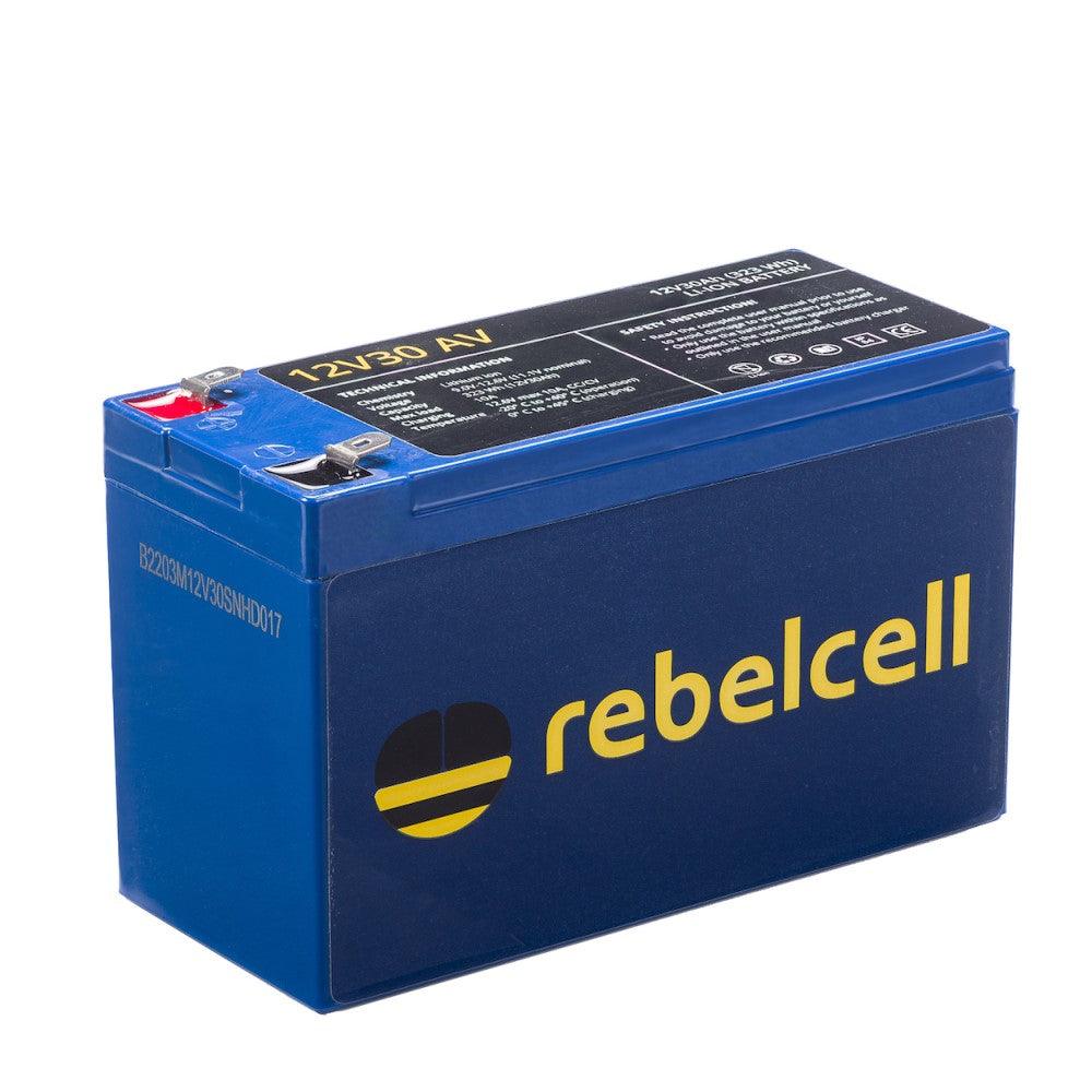 Rebelcell 12V30 AV Li-ion Battery - 12V 30A 323Wh - 4Boats