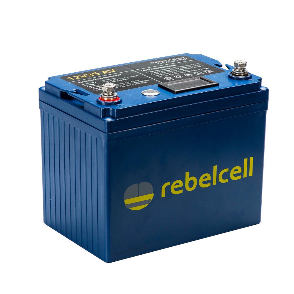 Rebelcell 12V35 AV Li-ion Battery - 12V 35A 432Wh - 4Boats