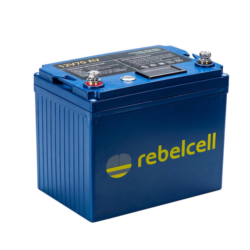 Rebelcell 12V70 AV Li-ion Battery - 12V 70A 836Wh - 4Boats