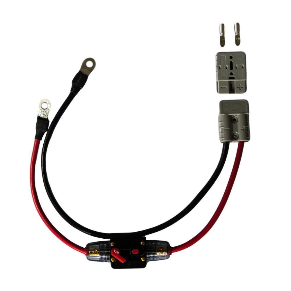 Rebelcell Quick Connect E-Motor Resettable Breaker Cable - 60A - 4Boats