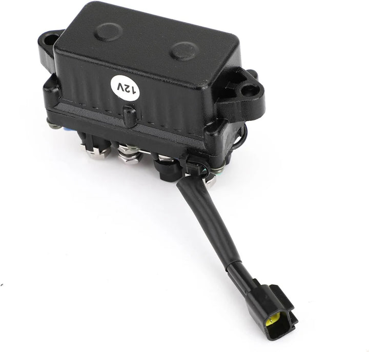 Recmar power trim and tilt relay 63P-81950-00 housing with 12V label and connector lead