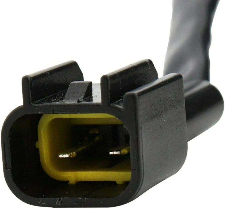 Close-up of the plug connector on Recmar power trim and tilt relay 63P-81950-00