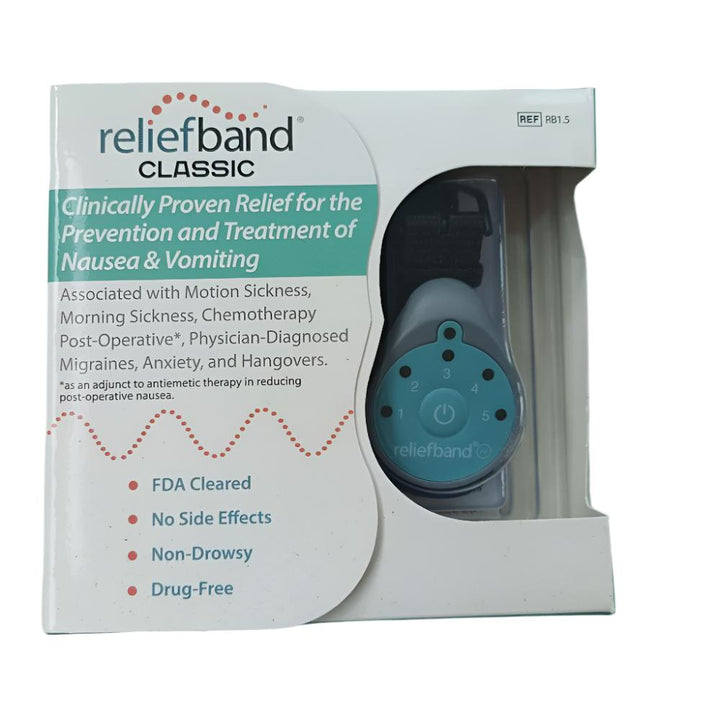 ReliefBand® Drug-Free Sea Sickness Relief Watch Style Band - 2023 Model - In Stock - 4Boats