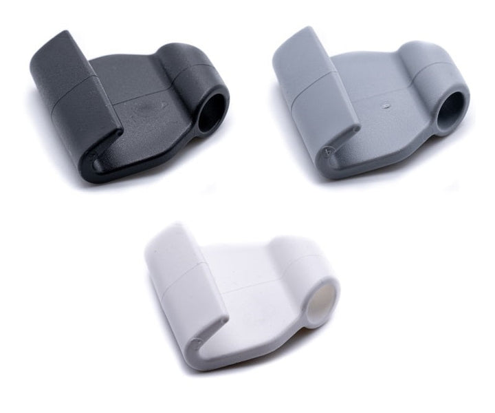 Rib hook for inflatable rib covers and canopies in black , white and grey - 4Boats