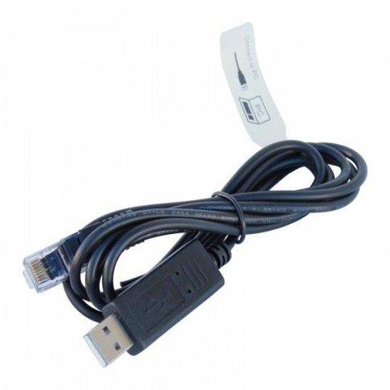 RJ45 to USB cable to connect a solar charge controller to a PC / computer (1.5m length) - 4Boats