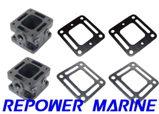 3" Exhaust Spacer / Riser Kit for Mercruiser V6 & V8, 93320A15