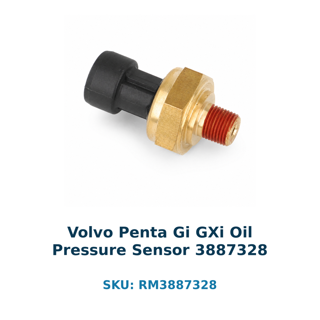 Oil Pressure Sensor for Volvo Penta Gi GXi 3887328 – part number guide