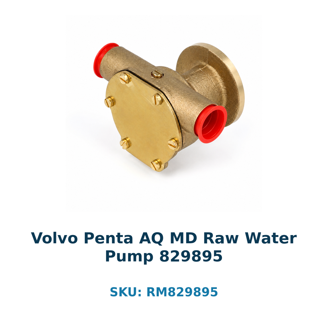 Volvo Penta AQ MD Raw Water Pump 829895 – part number guide