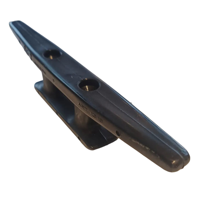 Nuova Rade Black Polyamide Cleat 180mm Open Base Boat Mooring Cleat 43390