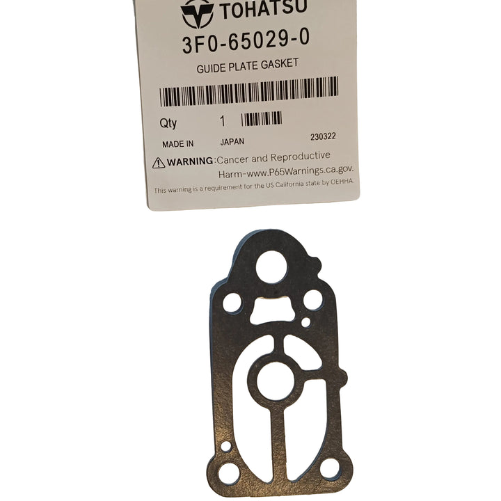 Genuine Tohatsu Nissan Outboard Water Pump Guide Plate Gasket 2hp 2.5hp 3.5hp 3F0-65029-0