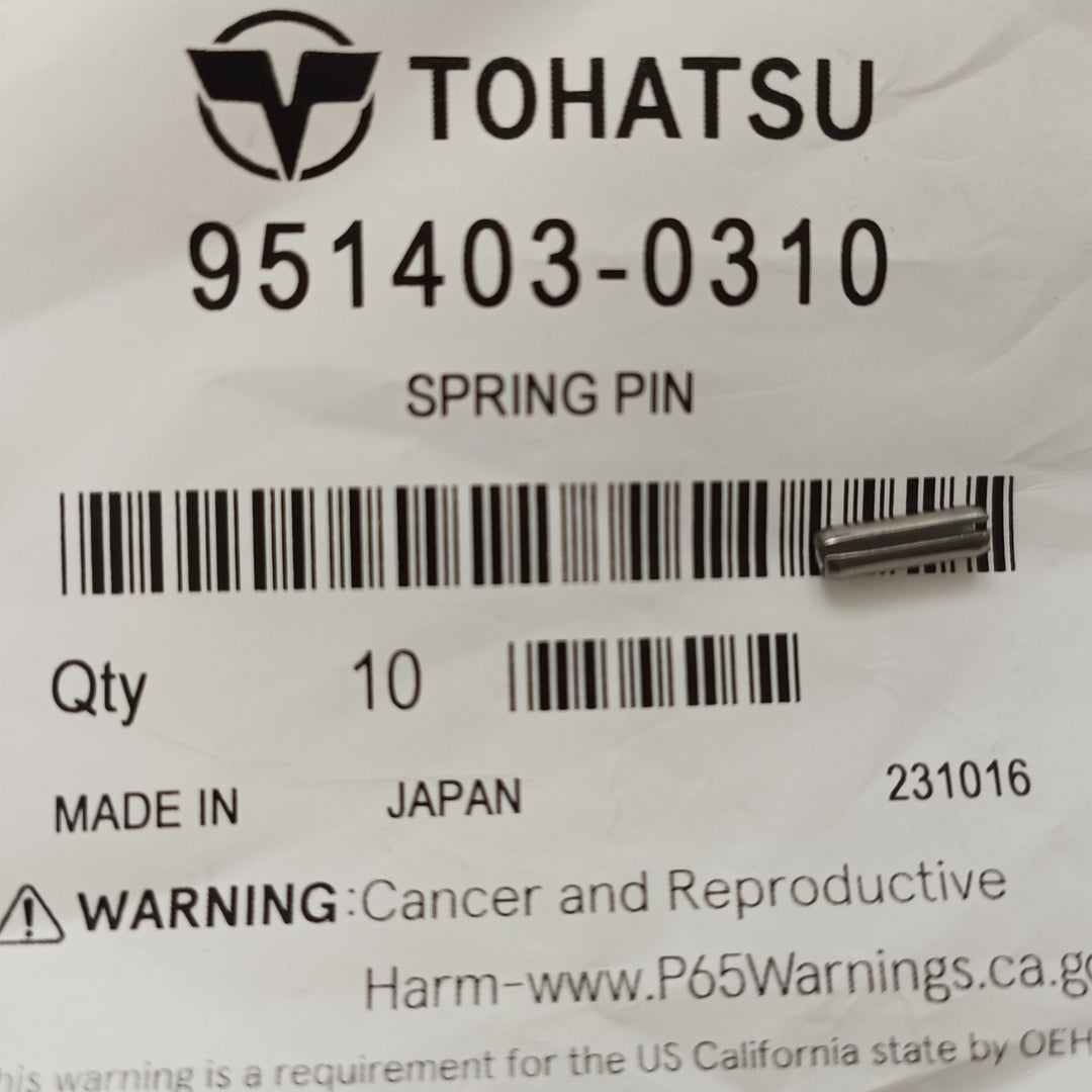 Tohatsu M6B / M8B / M9.8B (6hp/8hp/9.8hp) 2-Stroke Genuine Outboard Service Kit