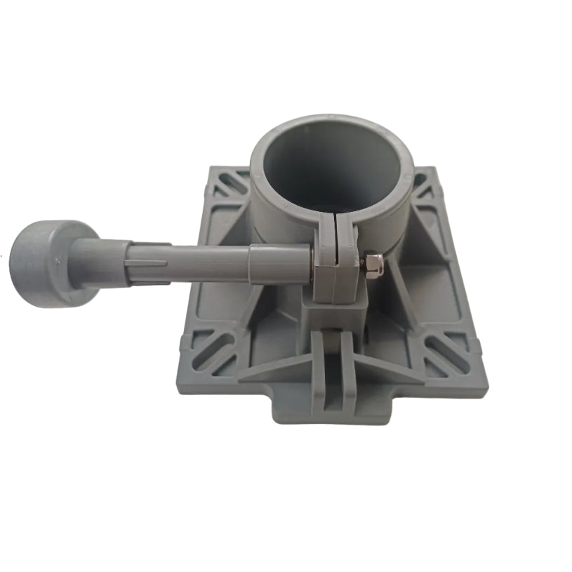 Talamex Boat Seat Pedestal Top Grey Plastic 72-72.5mm Universal Bolt Pattern