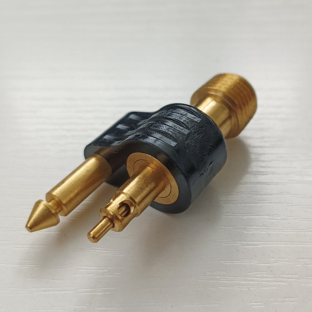 Talamex OMC Male Fuel Tank Connector 1/4" NPT 75230752 Johnson Evinrude Brass