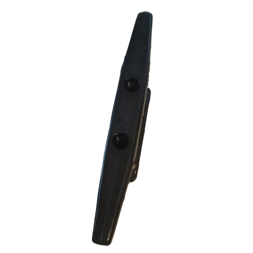 Nuova Rade Black Polyamide Cleat 180mm Open Base Boat Mooring Cleat 43390