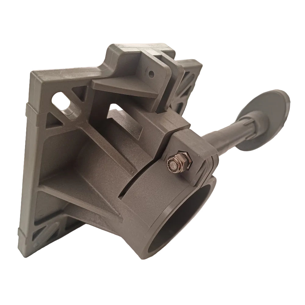 Talamex Boat Seat Pedestal Top Grey Plastic 72-72.5mm Universal Bolt Pattern