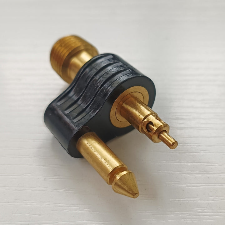 Talamex OMC Male Fuel Tank Connector 1/4" NPT 75230752 Johnson Evinrude Brass