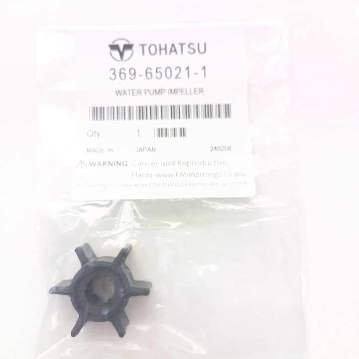 Tohatsu 2hp/2.5hp/3.5hp Outboard Water Pump Impeller Service Kit 369-65021-1
