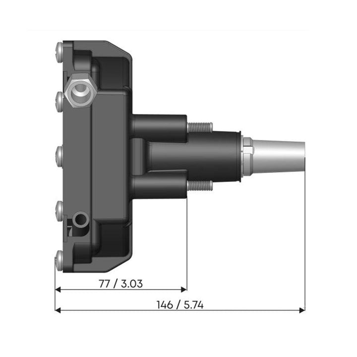 Rotary MT67 Steering Head Light Duty For Outboards Up To 55HP - 4Boats