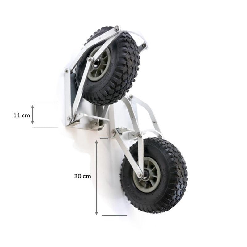 Rugged Heavy Duty Launching Wheels - 4Boats