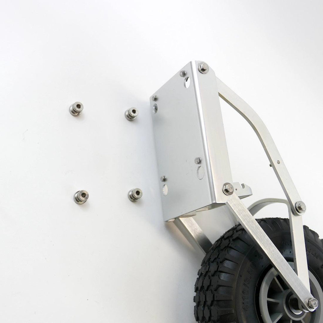 Rugged Heavy Duty Launching Wheels, Quick Release Option - 4Boats