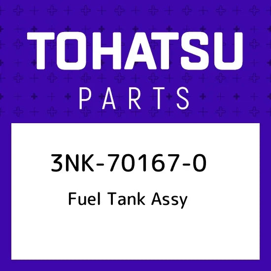 Genuine Tohatsu fuel tank assy 3NK-70167-0 for MFS20-30D | 4Boats