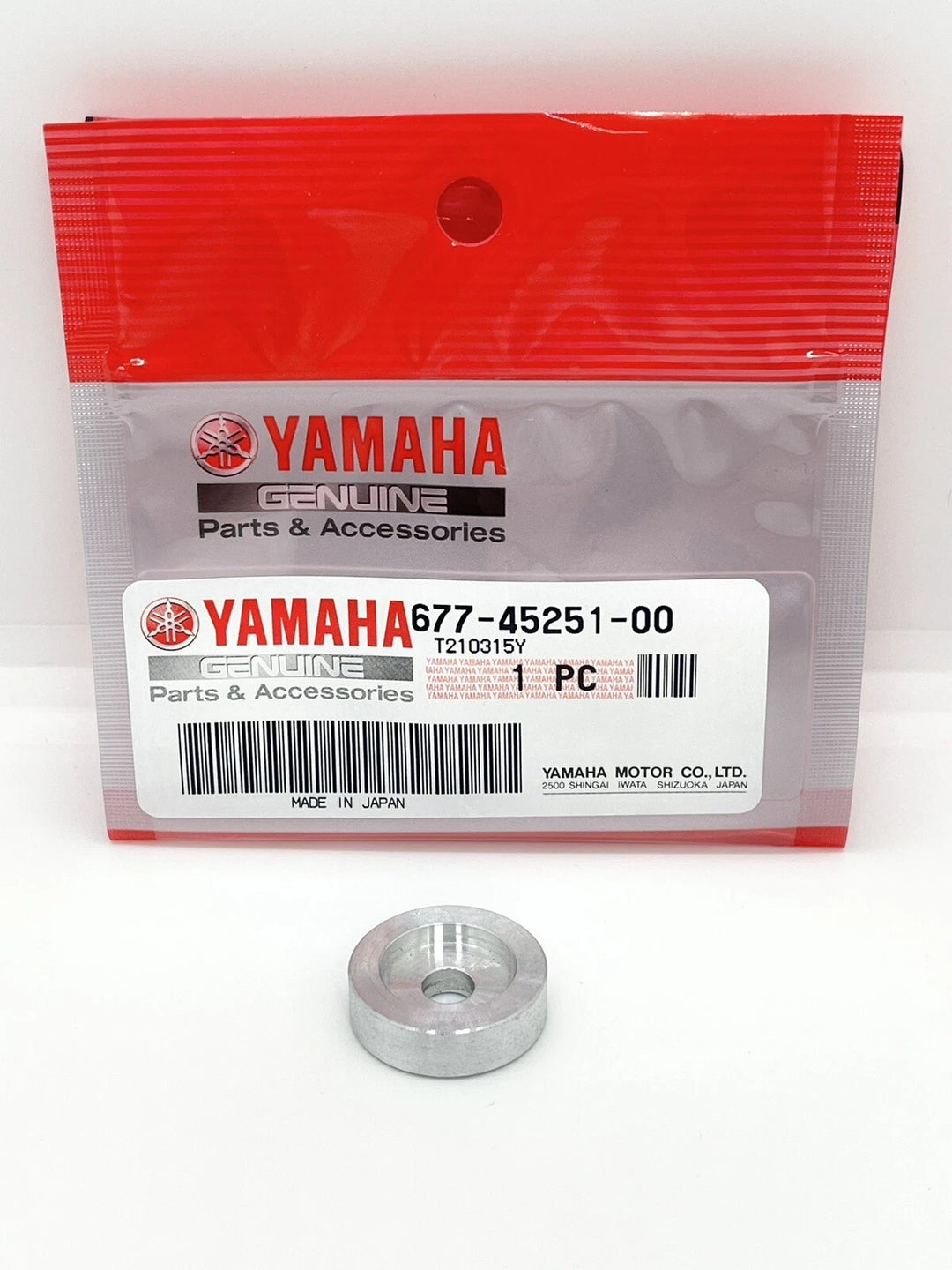 Yamaha 677-45251-00 Lower Unit Anode F8 F9.9 4A 5C Outboard Gearcase