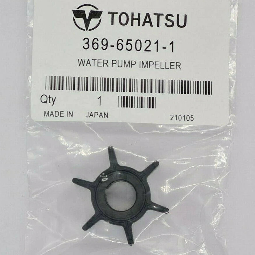Genuine Tohatsu Outboard Impeller 2hp 2.5hp 3.5hp MFS2 MFS2.5 MFS3.5 369-65021-2 161543