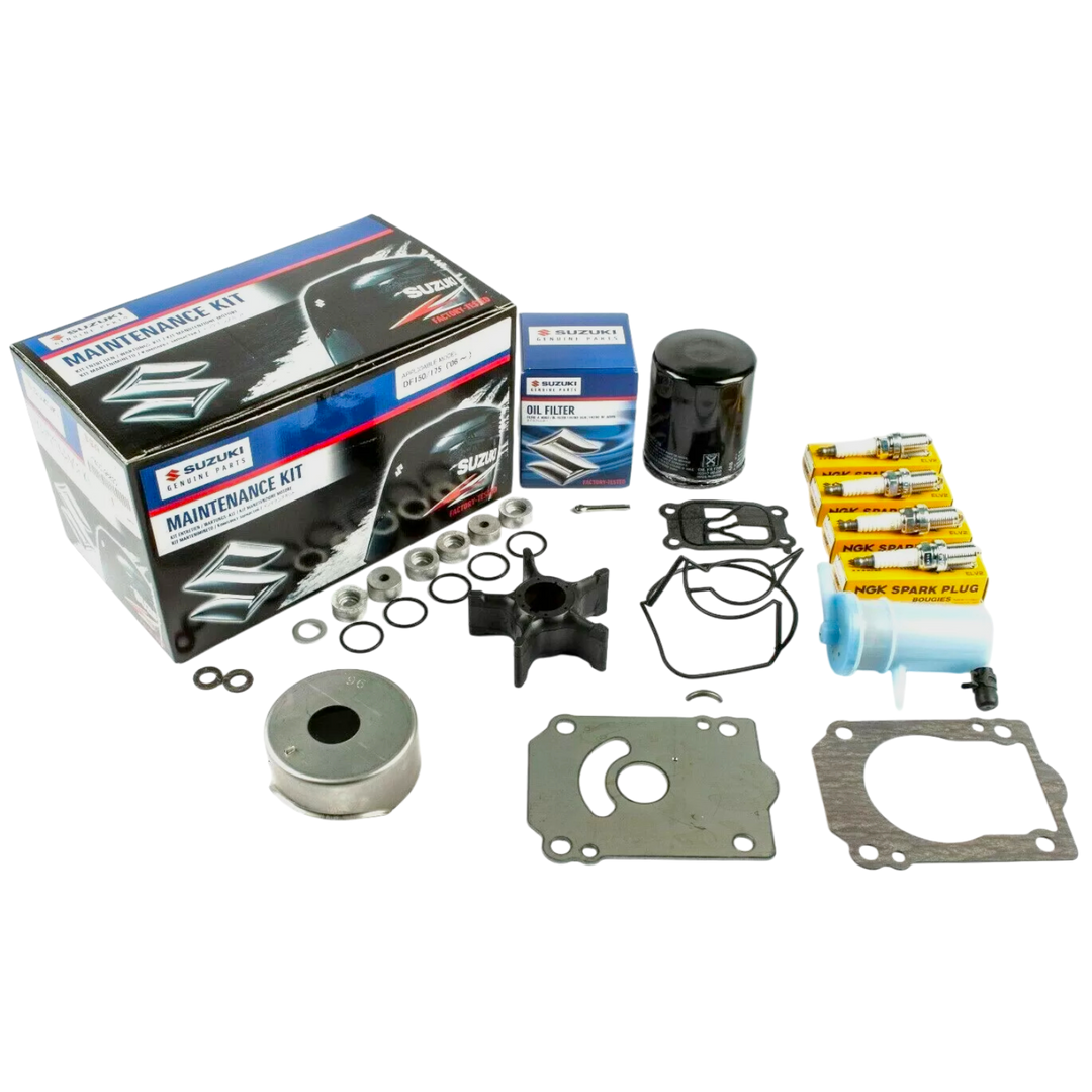 Suzuki DF150 DF175 Service Kit with Oils 17400-96825 (2006–2015)