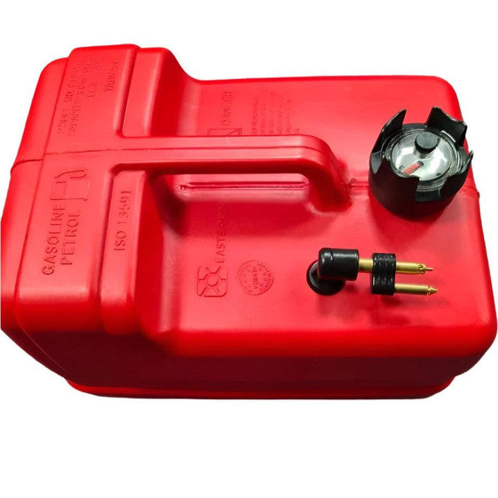 11.3L Mercury / Mariner-Compatible Red Plastic Fuel Tank with Fuel Gauge – 2.5 Gallon