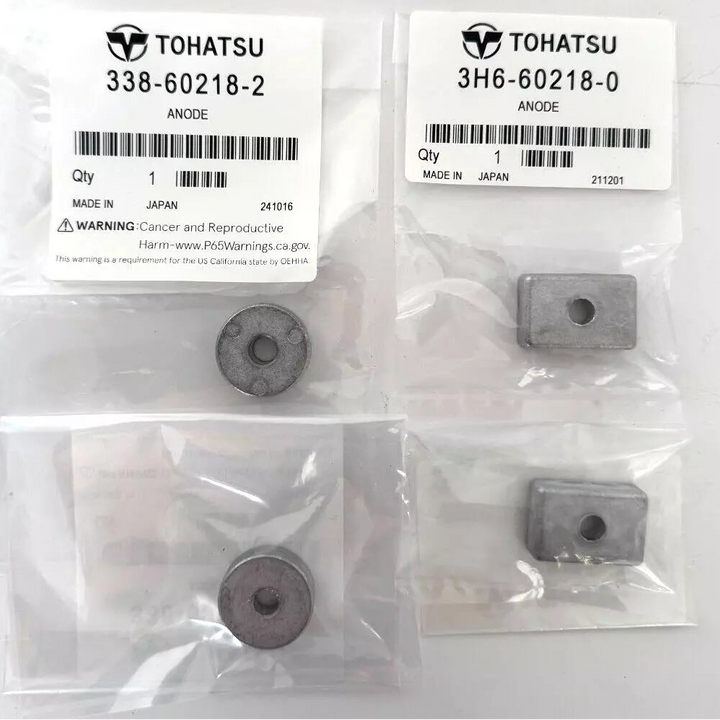 Tohatsu 40hp 50hp 60hp Anode Clamp Bracket Tilt Motor 338-60218-2 3H6-60218-0