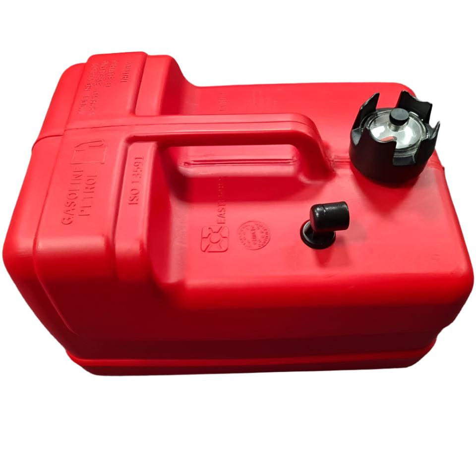 11.3L Mercury / Mariner-Compatible Red Plastic Fuel Tank with Fuel Gauge – 2.5 Gallon