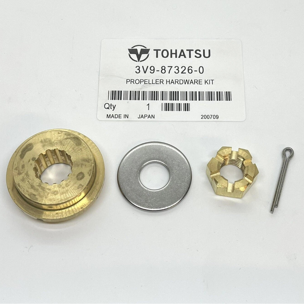 Tohatsu Propeller Hardware Kit 3V9-87326-0 9.9HP 15HP 18HP 20HP Outboard Nut Kit
